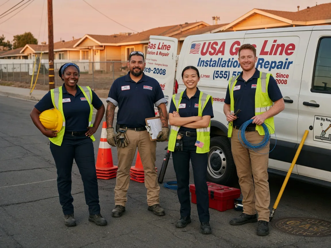 Gas Line Installation company in Guernsey, WY